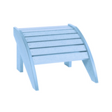 C.R. Plastic Products Furniture - Coffee, End Tables & Ottomans Sky Blue-12 F01 Footstool