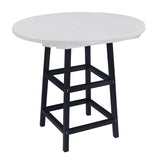 C.R. Plastic Products Dining Table Black-14 TB03 40" Pub Table Legs