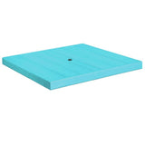 C.R. Plastic Products Dining Table Turquoise-09 TT13 40" Pub Table Top