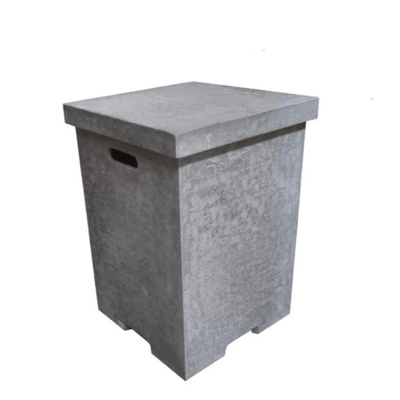 Elementi Heaters & Fire Tables Elementi ONB01-105 Square Tank Cover - 24.4''