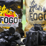 FOGO Charcoal, Pellets & Hardwood FOGO Premium Lump Charcoal (Black Bag) 17.6lbs)