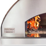 Fontana Pizza Oven The Mangiafuoco Wood Fired Countertop Pizza Oven
