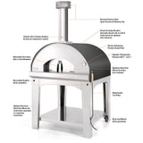 Fontana Pizza Oven The Marinara Wood Fired Home Oven