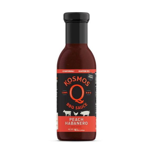 Kosmos Q Rubs, Sauces & Brines Kosmos Q Peach Habanero BBQ Sauce