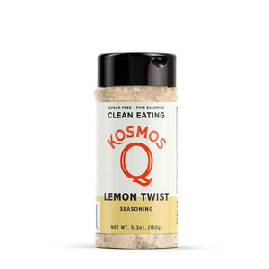 Kosmos Q Rubs, Sauces & Brines Lemon Twist - Clean Eating Seasoning