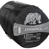 Kuma Outdoor Gear Camp Accessories Athabasca Sleeping Bag - Black/Red