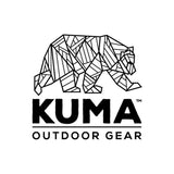 Kuma Outdoor Gear Camp Accessories Deluxe 2 Burner Propane Stove - Graphite/Orange