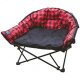 Kuma Outdoor Gear Camp Accessories Lazy Bear Dog Bed - Red Plaid