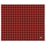 Kuma Outdoor Gear Camp Accessories Lumberjack Sherpa Throw - 60" x 70" - Red/Blk Plaid