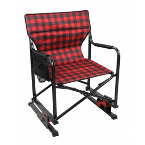 Kuma Outdoor Gear Furniture - Chairs Spring Bear Chair - Red/Black Plaid