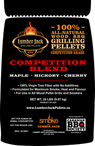 lumberjack BBQ Accessory Lumberjack Competition Blend  Pellets (40Lb)