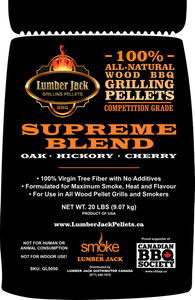 lumberjack BBQ Accessory Lumberjack Supreme Blend Pellets (40Lb)