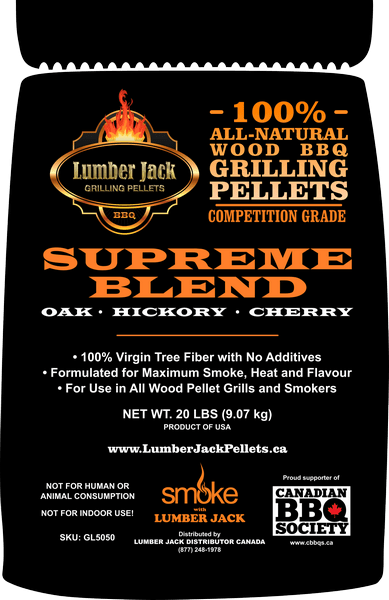 lumberjack BBQ Accessory Lumberjack Supreme Blend Pellets (40Lb)