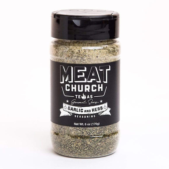 Meat Church Rubs, Sauces & Brines Meat Church Gourmet Garlic & Herb