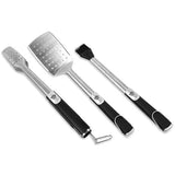 Pit Boss BBQ Accessories Soft Touch 3 Piece Tool Set