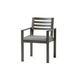Ratana Arm Chair Ask Grey Element 5.0 Dining Arm Chair