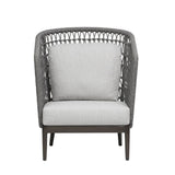 Ratana Club Chair Grey Poinciana High Back Chair