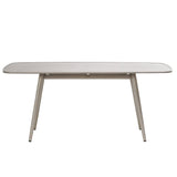 Ratana Dining Table Alinea 71" x 39" Rect. Dining Table w/Umbrella Hole