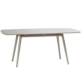 Ratana Dining Table Alinea 71" x 39" Rect. Dining Table w/Umbrella Hole