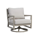 Ratana Furniture - Chairs Lucia Swivel Rocker - Pearl Frame Colour