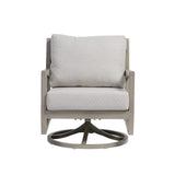 Ratana Furniture - Chairs Lucia Swivel Rocker - Pearl Frame Colour