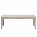 Ratana Furniture - Coffee, End Tables & Ottomans Lucia Coffee Table - Pearl Frame Colour