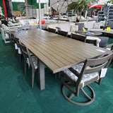 Ratana Furniture - Dining Ash Grey Mezo Extendable Table