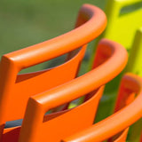 Ratana Furniture - Dining Ciara Bar Chair - Orange