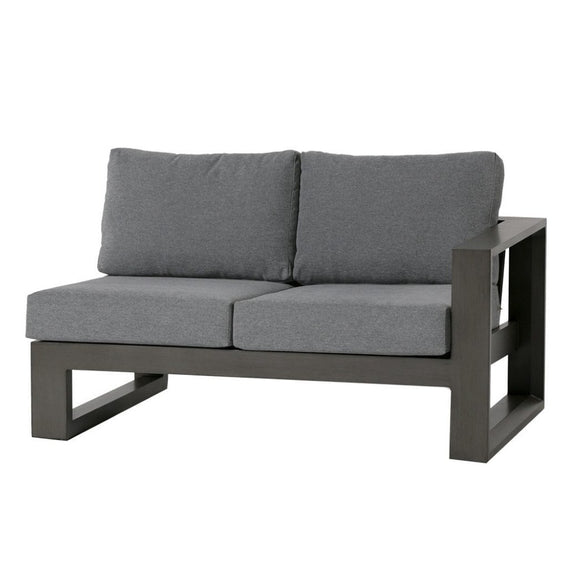 Ratana Sectional Ash Grey Element 5.0 2 Seat Right Arm