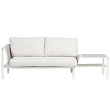 Ratana Sectional Snow Diva 2-Seater Left Arm w/Corner Table