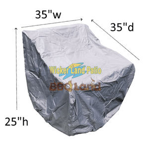 Ratana Weather Covers Ratana Furniture Cover - Club 3 - FN52501-C3 - 35"w x 35"d x 25"h