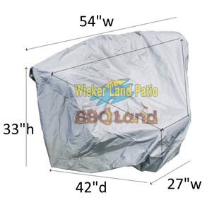 Ratana Weather Covers Ratana Furniture Cover - Curved Corner 3 - FN52553-V-C3 - W27"(54)"xD41"xH33"