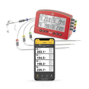 Thermoworks BBQ Accessories Signals BBQ Alarm Thermometer with Wi-Fi and Bluetooth Wireless Technology