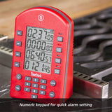 Thermoworks TimeStack Quadruple Timer Red