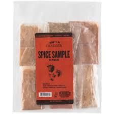 Traeger Barbecue BBQ Rub Sampler Kit - 6 Pack