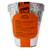 Traeger BBQ Accessories EZ-Clean Grease & Ash Keg Liner - 5 Pack