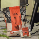 Traeger Charcoal, Pellets & Hardwood Limited Edition Turkey Blend Hardwood Pellets + Orange Brine + Turkey Rub Kit