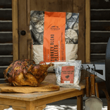 Traeger Charcoal, Pellets & Hardwood Limited Edition Turkey Blend Hardwood Pellets + Orange Brine + Turkey Rub Kit