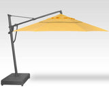 Treasure Garden Umbrellas Starlux 13' Octagon Cantilever Umbrella Black Frame Only, Add Canopy