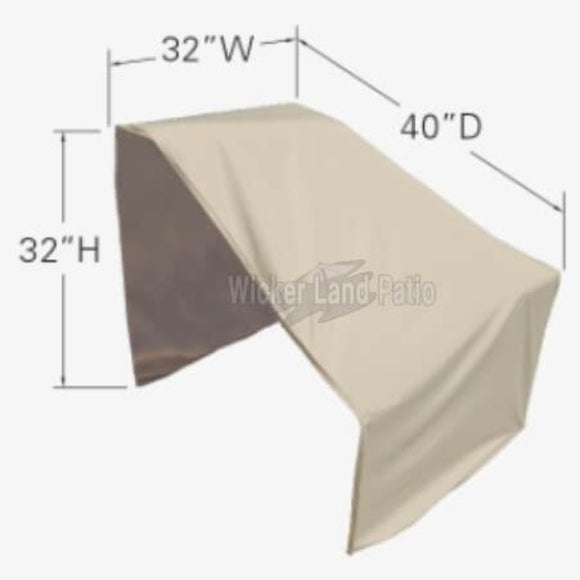 Treasure Garden Weather Cover Modular Left End  - (Right Facing) - CP403