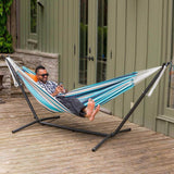 Vivere Hammocks 9ft Sunbrella® Hammock with Stand