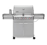 Weber Weber Gas Grills Summit S-470 Gas Grill Stainless Steel LP - 7170001